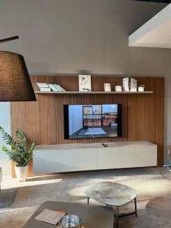 Parete attrezzata Soggiorno boiserie in stile design a prezzo ribassato^Pianca Sale