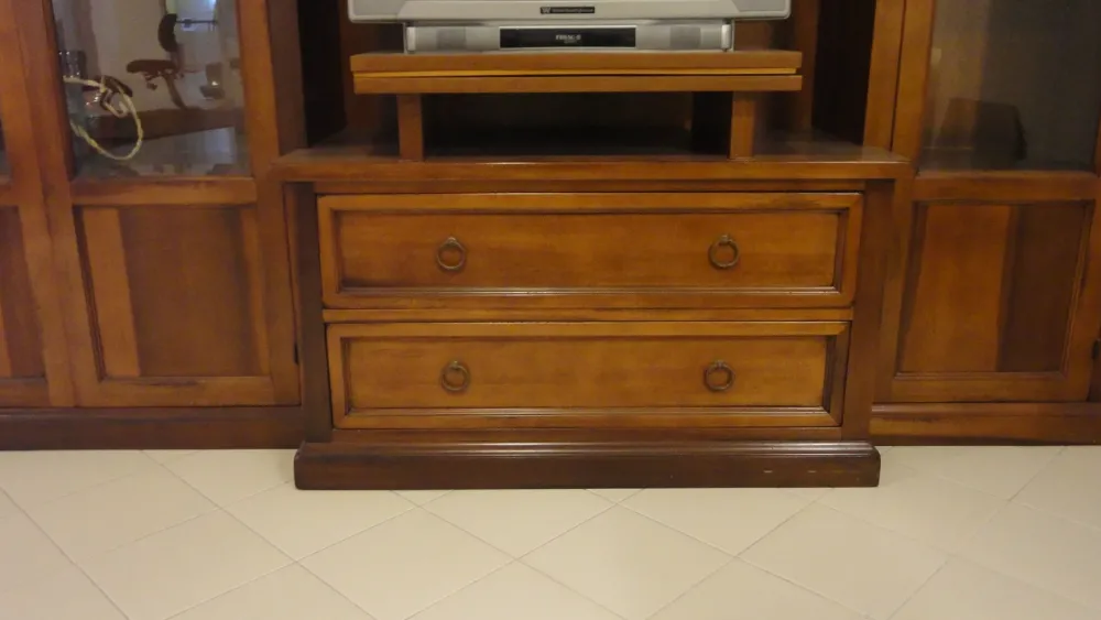 Parete attrezzata Soggiorno in stile classico a prezzo ribassato^Artigianale Discount