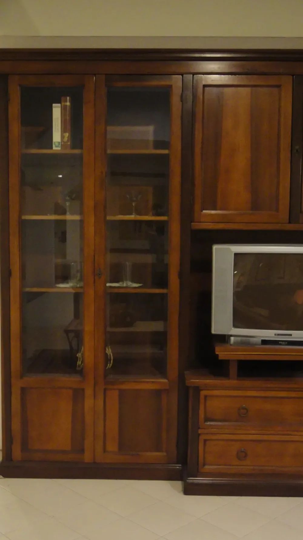 Parete attrezzata Soggiorno in stile classico a prezzo ribassato^Artigianale Discount