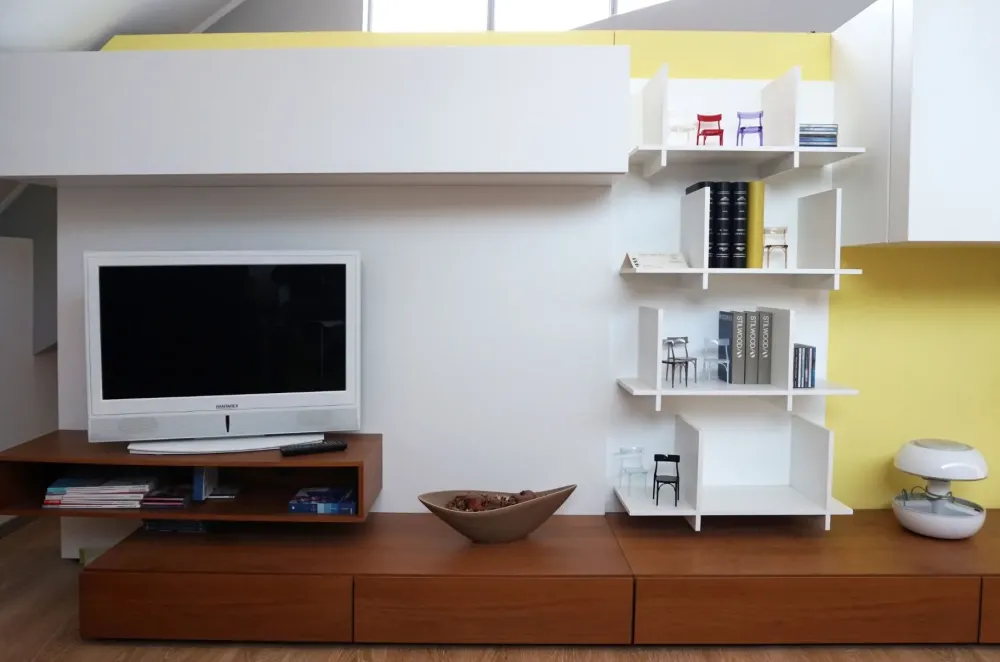 Presotto Parete attrezzata Soggiorno mod. modus in stile moderna a prezzo scontato- Pareti Attrezzate