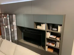 Parete attrezzata Soggiorno eucalipto di scontata del 30%^NovaMobili Hot