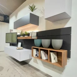 Fimar Parete attrezzata Sorvolo system di scontata del 68%- Pareti Attrezzate