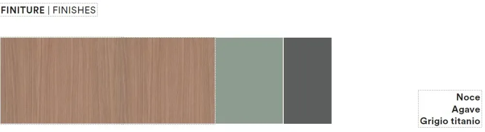 Colombini Casa Parete attrezzata Space l05 in stile moderna a prezzo ribassato- Pareti Attrezzate