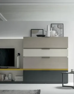 Parete attrezzata Space s003 di scontata del 30%^Tomasella Clearance