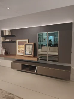 Parete attrezzata Spazio in stile moderna a prezzo ribassato^Pianca