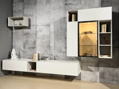 Parete attrezzata Spazio in stile moderna a prezzo scontato^Pianca Online