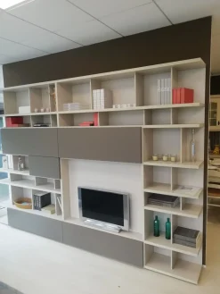 Clearance Parete attrezzata Spazioteca del marchio con un ribasso esclusivo Pareti Attrezzate