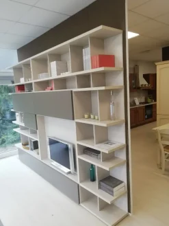 Clearance Parete attrezzata Spazioteca del marchio con un ribasso esclusivo Pareti Attrezzate