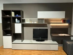 Parete attrezzata Speed up in stile design a prezzo ribassato^Dall'Agnese Outlet