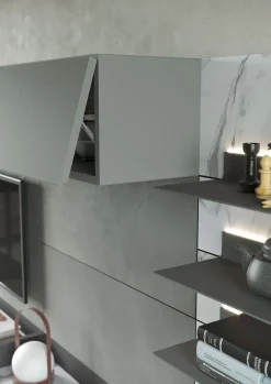 Online Parete attrezzata Story 4 di scontata del 35% Pareti Attrezzate