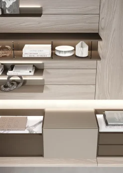 Astor Mobili Parete attrezzata Story 2 della firma con un ribasso esclusivo- Pareti Attrezzate