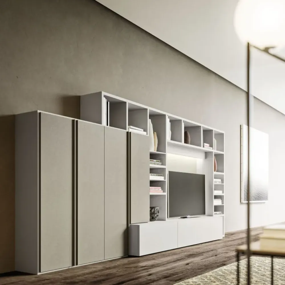 Parete attrezzata System day OFFERTA OUTLET^Orme Hot