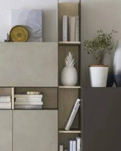 Outlet Parete attrezzata A107 SCONTO 28% Soggiorni Completi