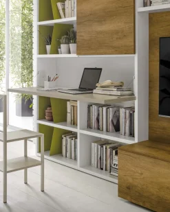 Tomasella Parete attrezzata A036 SCONTO 24%- Pareti Attrezzate