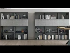 New Parete attrezzata A120 PREZZI OUTLET Soggiorni Completi