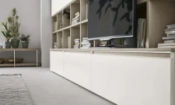 Parete attrezzata A115 PREZZI OUTLET Pareti Attrezzate