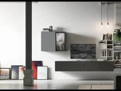 Tomasella Parete attrezzata A103 PREZZI OUTLET- Pareti Attrezzate