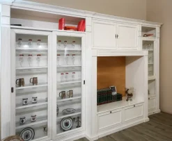 Hot Parete attrezzata  traiano in stile classica a prezzo scontato Pareti Attrezzate