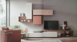 Parete attrezzata Unix del brand con uno sconto esclusivo Pareti Attrezzate