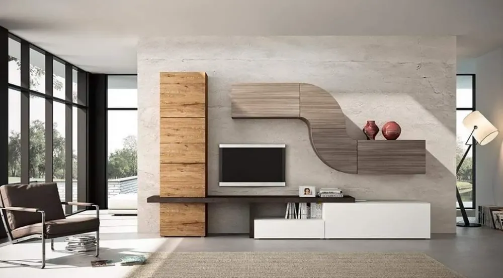 Artigianmobili Parete attrezzata Velvet della firma con un ribasso esclusivo affrettati- Pareti Attrezzate