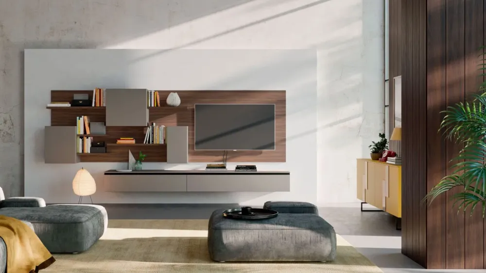 Sale Parete attrezzata Yad 2 di in OFFERTA OUTLET Pareti Attrezzate