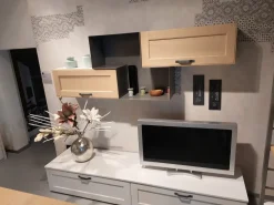 Outlet Parete attrezzata York in stile classico a prezzo scontato Pareti Attrezzate