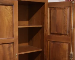 Falegnameria Italiana Parete libreria classica Artigianale - falegnameria scontato del -50 %- Librerie