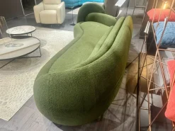 Pianca Peonia disegnato da cristina celestino tessuto in poliuretano in Offerta Outlet- Divani