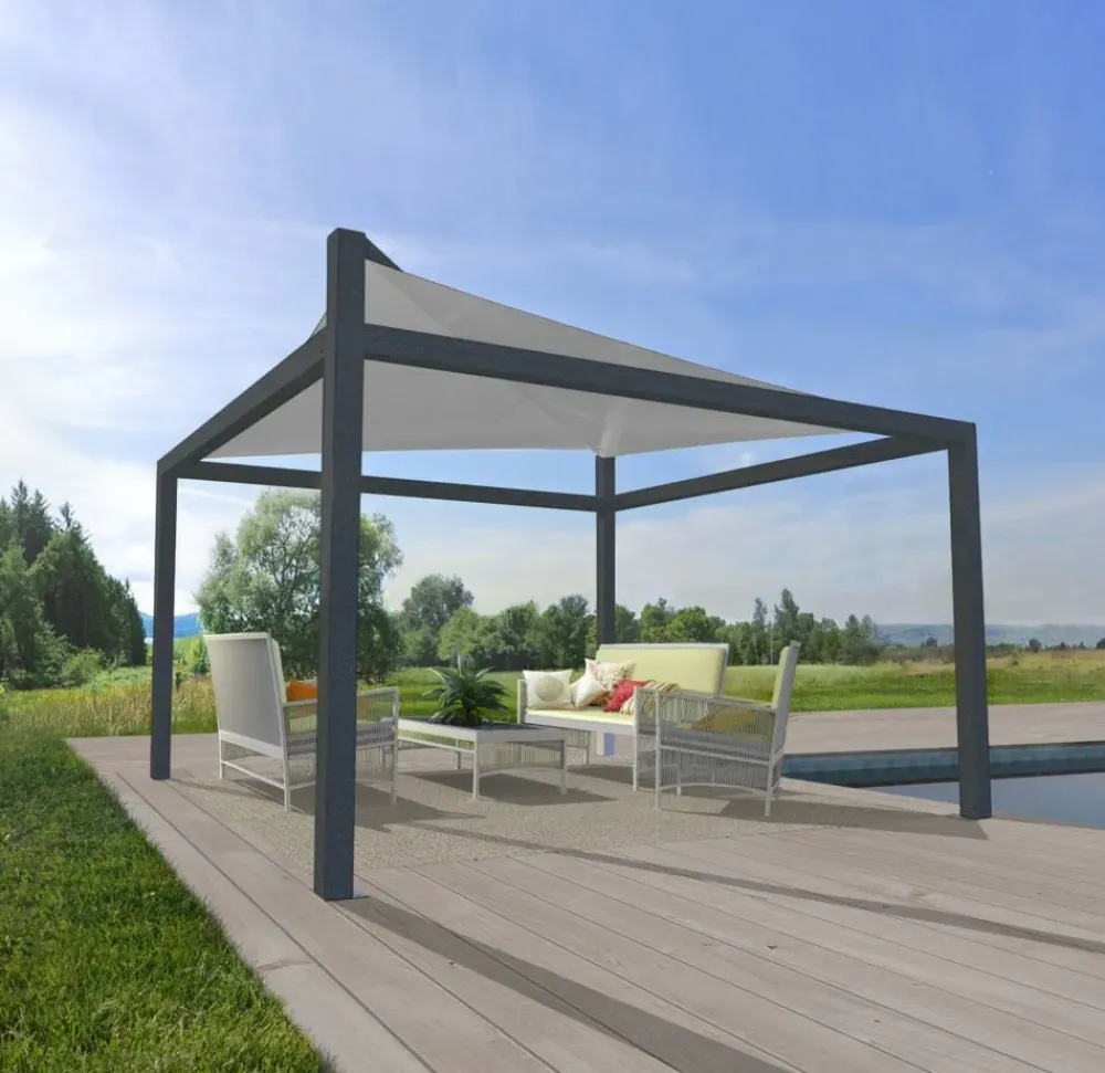 Pergotenda a marchio modello Gazebo vela 90 SCONTATA^9010 New