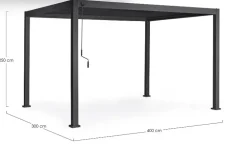 Pergotenda modello Pergola ocean a prezzo scontato^Bizzotto New