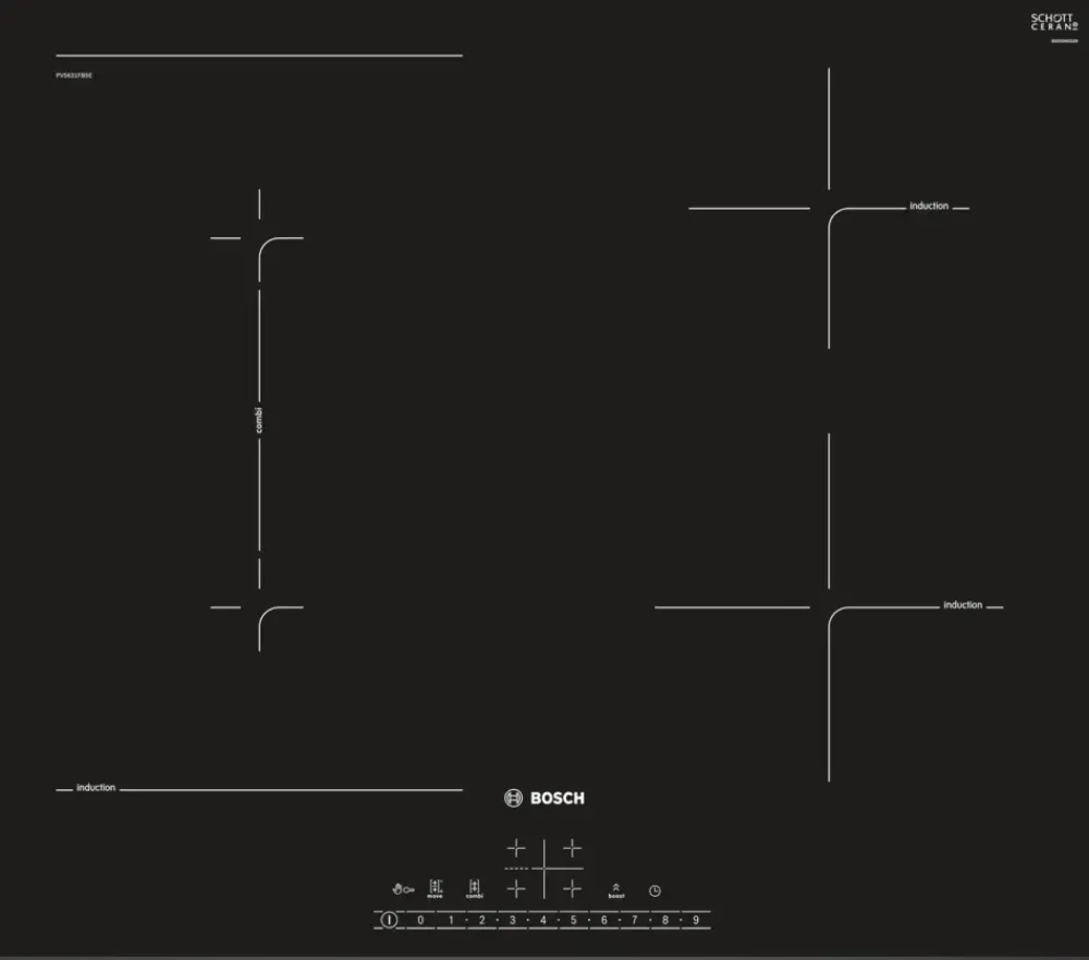 Piano cottura Pvs631fb5e della marca a prezzo Outlet^Bosch Discount