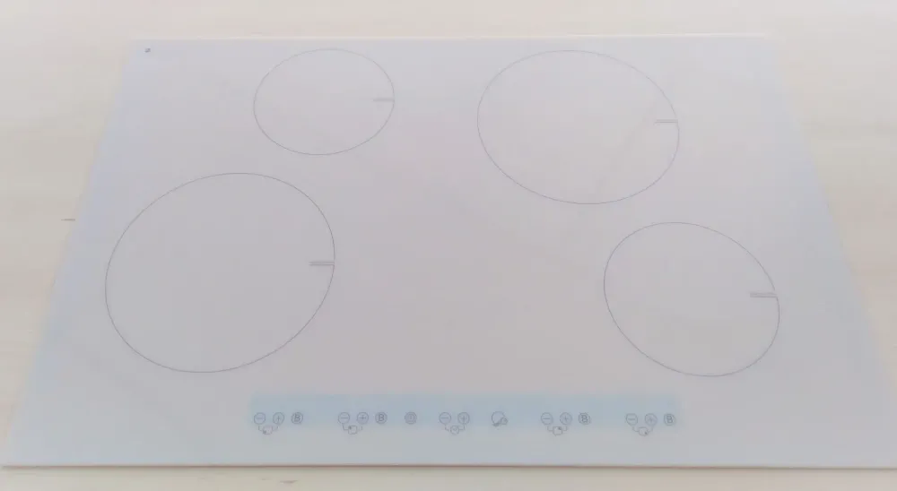 Collezione esclusiva Piano cottura White: Collez. esclusiva a prezzi scontati!- Piano Cottura