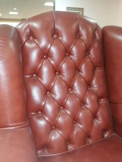 Online Poltrona Alice in Pelle SCONTATA Poltrone