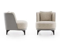 Clearance Poltrona Amanda outlet in Tessuto SCONTATA Poltrone