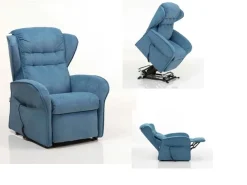 Poltrona con movimento relax Marina in Tessuto in offerta^Il Benessere Best