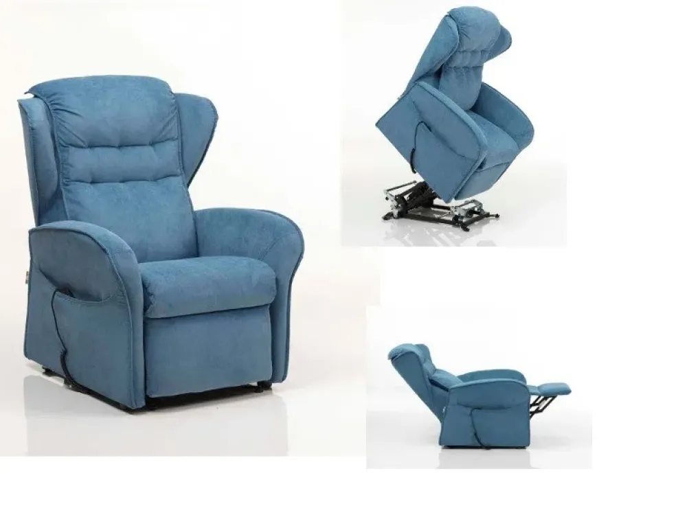 Poltrona con movimento relax Marina in Tessuto in offerta^Il Benessere Best