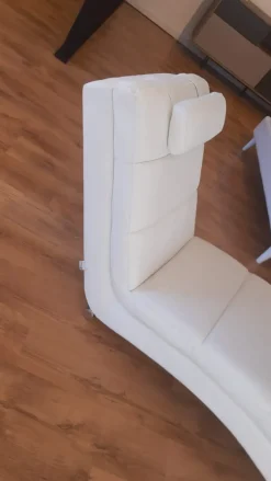 New Poltrona con movimento relax Sofia chaise lougue in Ecopelle con forte sconto Poltrone Relax