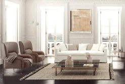 Poltrona con poggiapiedi Platea a prezzo scontato^Pianca