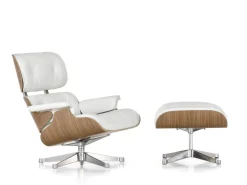 Collezione esclusiva Poltrona con poggiapiedi Lounge chair & ottoman  a prezzo Outlet- Poltrone