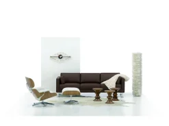 Collezione esclusiva Poltrona con poggiapiedi Lounge chair & ottoman  a prezzo Outlet- Poltrone