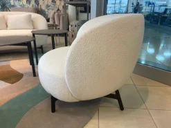 Hot Poltrona con seduta fissa Lunam a prezzo scontato Poltrone