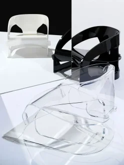 Poltrona con seduta fissa Joe colombo in Offerta Outlet^Kartell Best