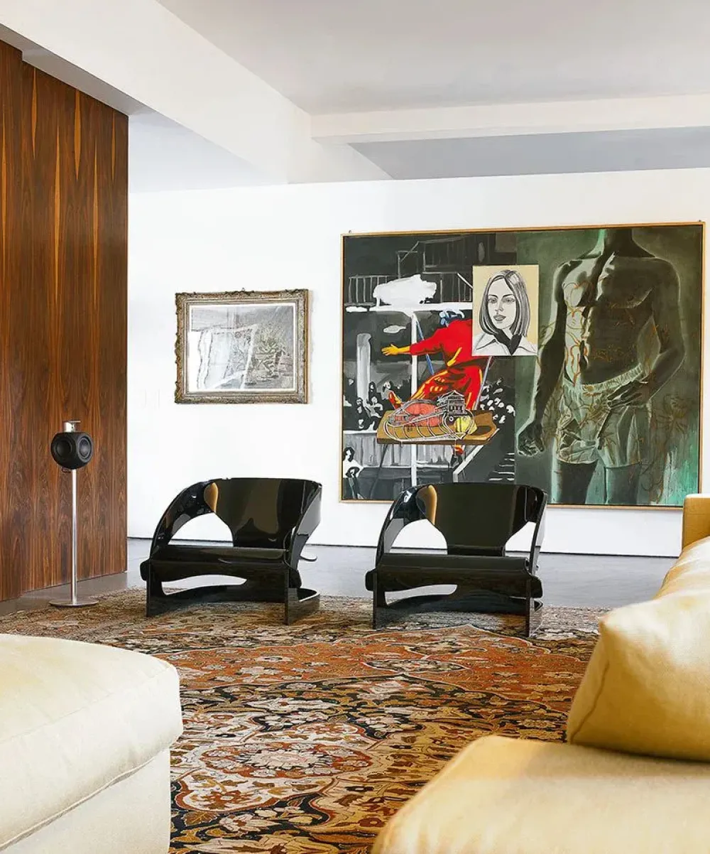 Poltrona con seduta fissa Joe colombo in Offerta Outlet^Kartell Best