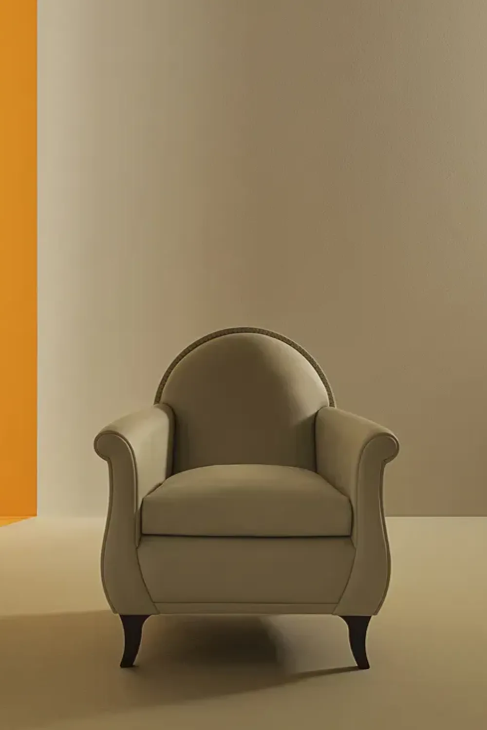 Outlet Poltrona con seduta fissa Lyra a prezzo scontato Poltrone