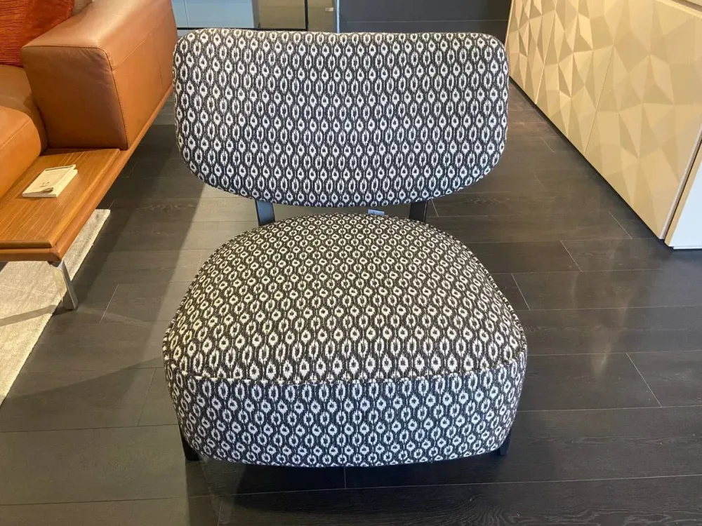 Clearance Poltrona con seduta fissa Silla in Offerta Outlet Poltrone