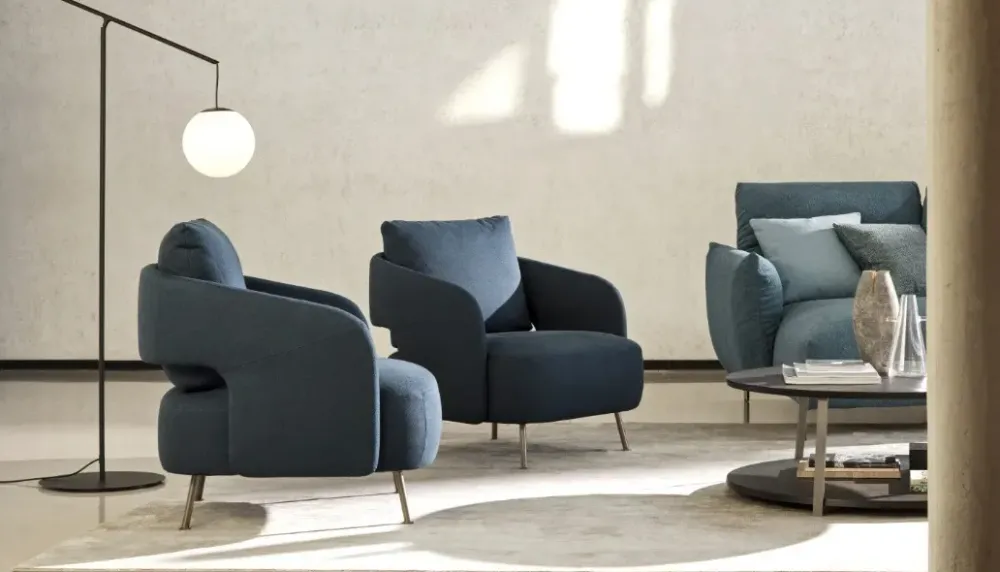 Ditre Italia Poltrona con seduta fissa 356 poltrona in Offerta Outlet- Poltrone