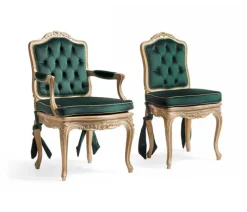 Vittorio Grifoni Poltrona con seduta fissa poltrona mod. 0032 in Offerta Outlet- Poltrone