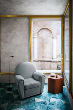 Online Poltrona con seduta fissa Vanity fair a prezzo Outlet Poltrone