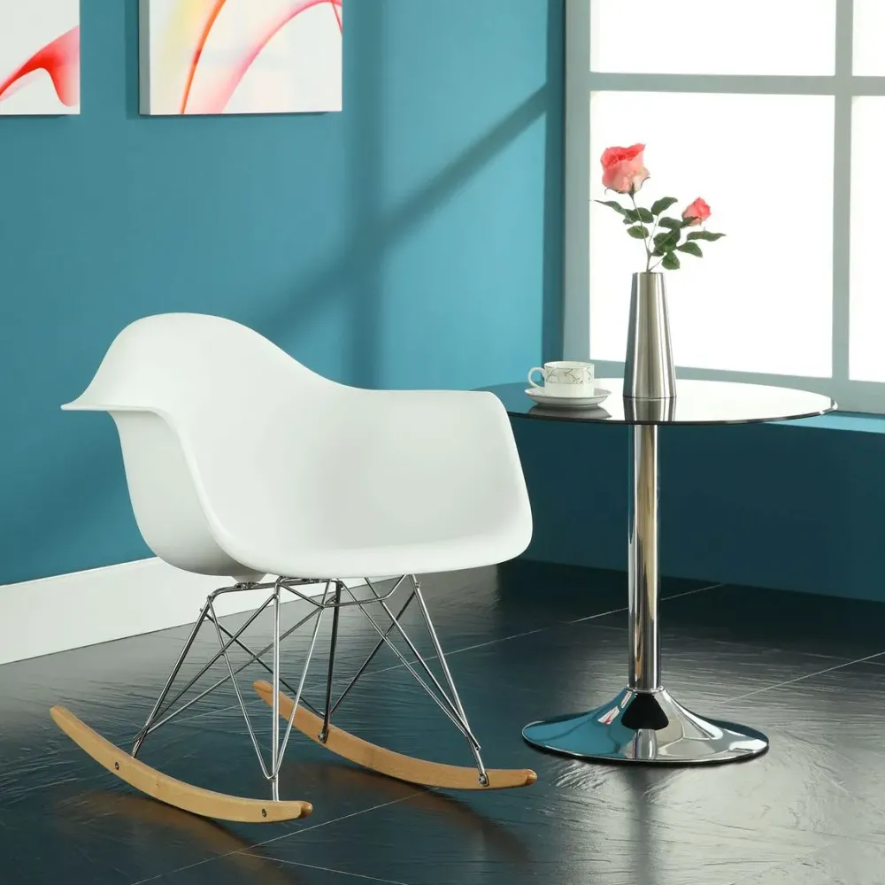 Molteni & C Poltrona con seduta fissa Poltrona eames in plastica rar vitra in Offerta Outlet- Poltrone