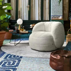 Connubia Poltrona con seduta fissa Reef poltrona a prezzo scontato- Poltrone